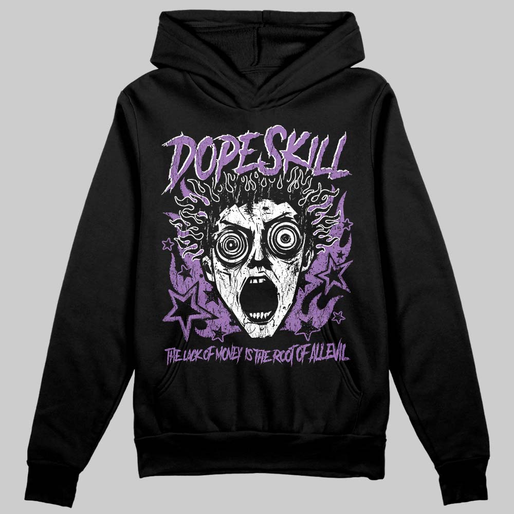 PURPLE Collection DopeSkill Hoodie Sweatshirt Root of Evil Graphic