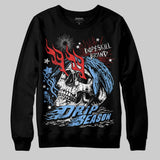 University Blue 6s DopeSkill Sweatshirt Drip Season Graphic