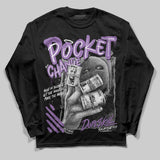 PURPLE Collection DopeSkill Long Sleeve T-Shirt Pocket Change Graphic