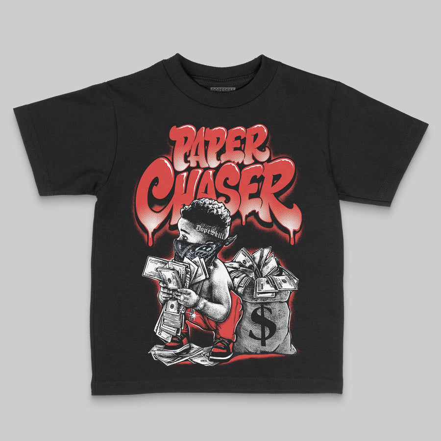 Reverse Infrared 6s DopeSkill Toddler Kids T-shirt Paper Chaser Boy Graphic