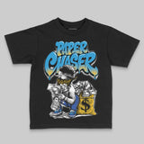 Royal Blue 'Paper Chaser Boy' DopeSkill Graphic Toddler Kids T-shirt