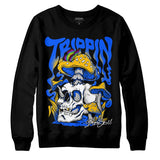 Royal Blue Collection DopeSkill Sweatshirt Trippin Graphic