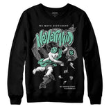 Green Glow 3s DopeSkill Sweatshirt Nevermind Graphic