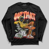 Orange Black White DopeSkill Long Sleeve T-Shirt Got That Graphic