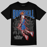 “True Blue” 3s DopeSkill T-Shirt Thunder Dunk Graphic