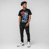 “True Blue” 3s DopeSkill T-Shirt Love Sick Graphic
