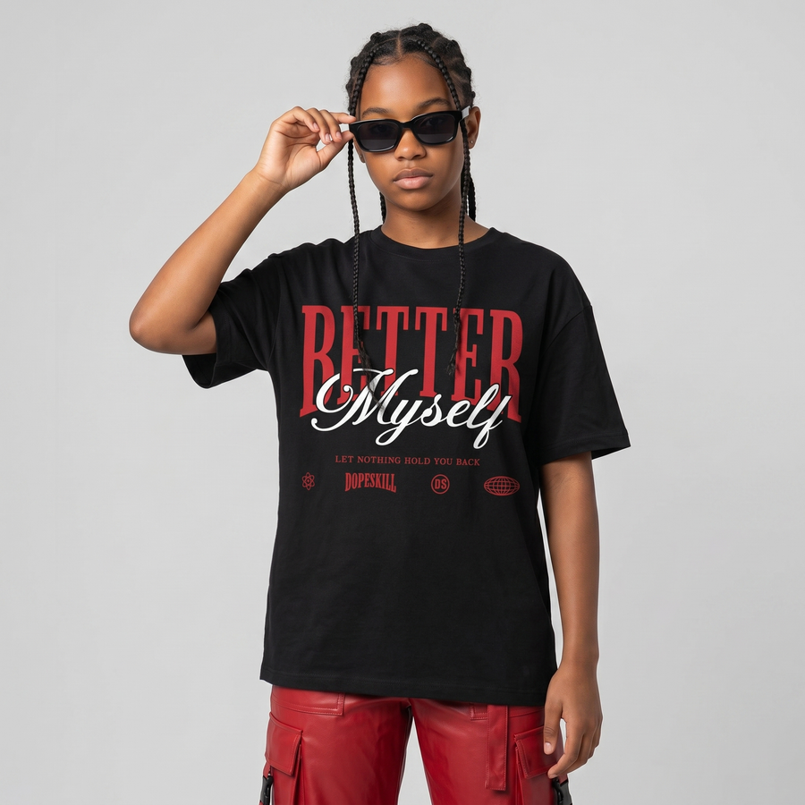 “Bloodline” 12s DopeSkill T-Shirt Better Myself Graphic