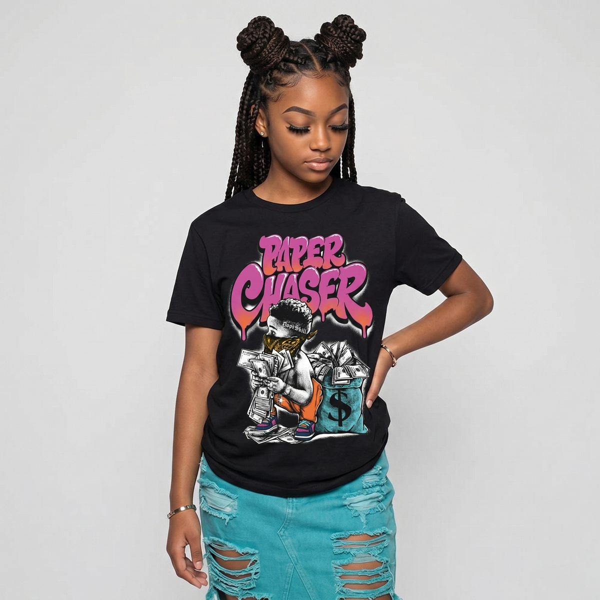 Max 1 “San Diego Padres” DopeSkill T-Shirt Paper Chaser Boy Graphic