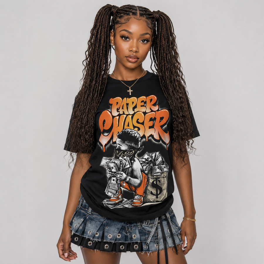 “Birds of Paradise” 4s DopeSkill T-Shirt Paper Chaser Boy Graphic