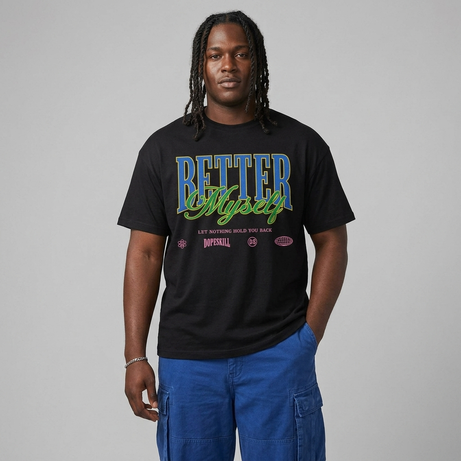Brazil 3s DopeSkill T-Shirt Better Myself Graphic