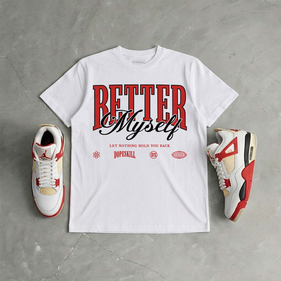 Nigel Sylvester x 4s “Brick After Brick” DopeSkill T-Shirt Better Myself Graphic