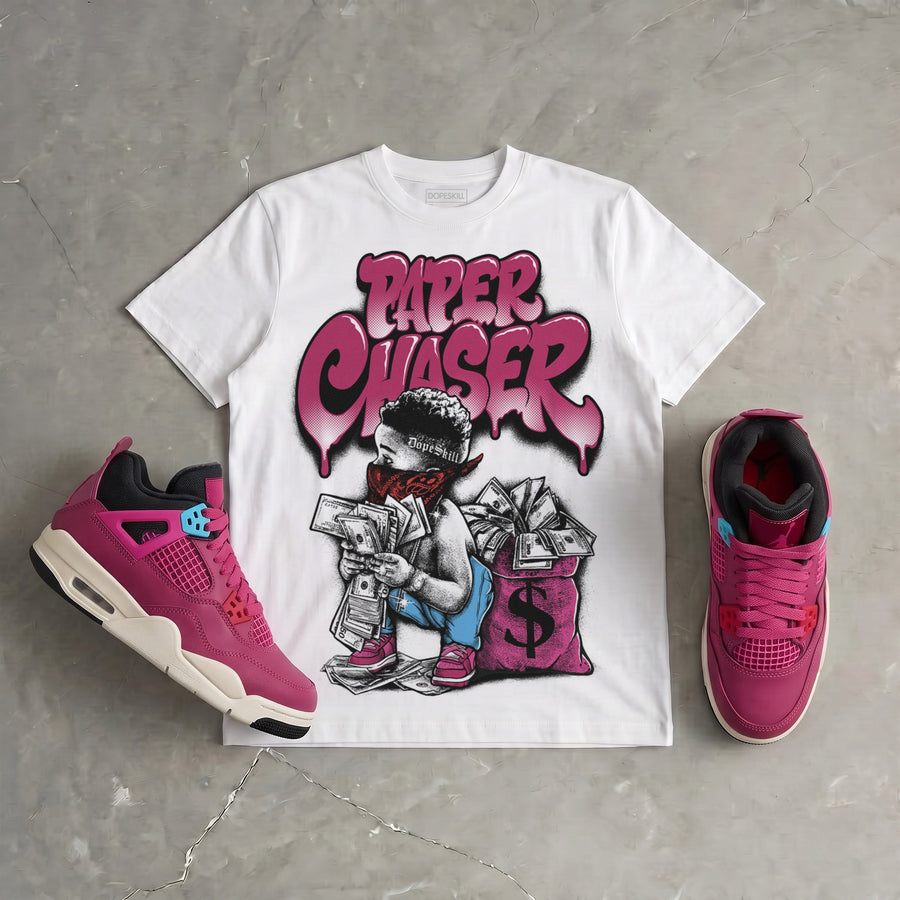 Sweet Beet 4s DopeSkill T-Shirt Paper Chaser Boy Graphic