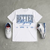 “True Blue” 3s DopeSkill T-Shirt Better Myself Graphic