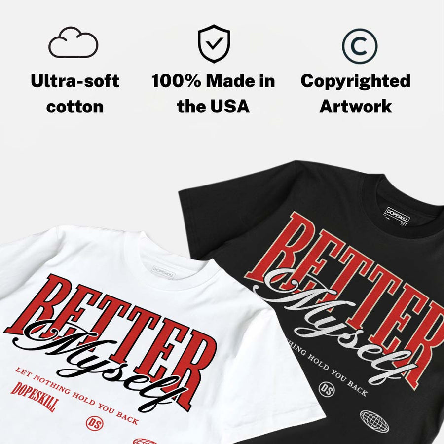 Nigel Sylvester x 4s “Brick After Brick” DopeSkill T-Shirt Better Myself Graphic