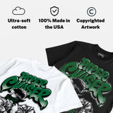 Pine Green 1s DopeSkill T-Shirt Paper Chaser Boy Graphic