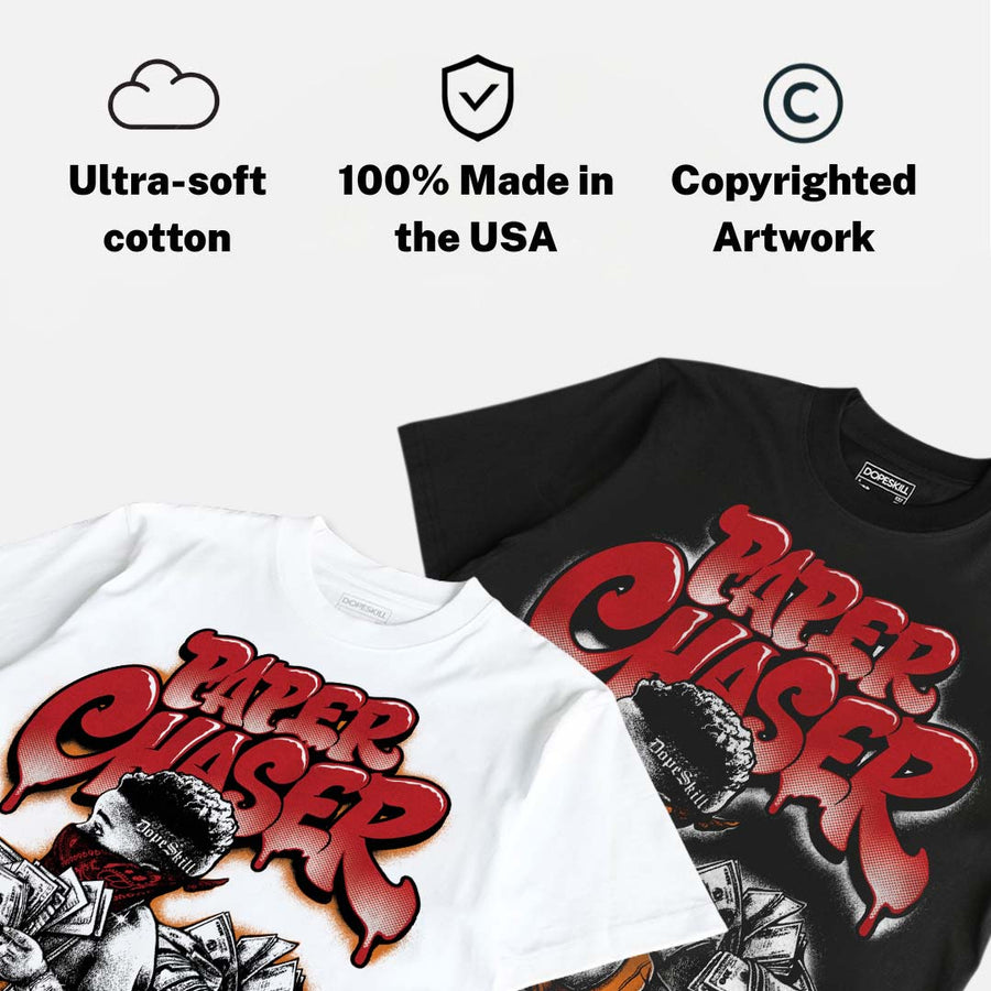 Sunset 5s DopeSkill T-Shirt Paper Chaser Boy Graphic