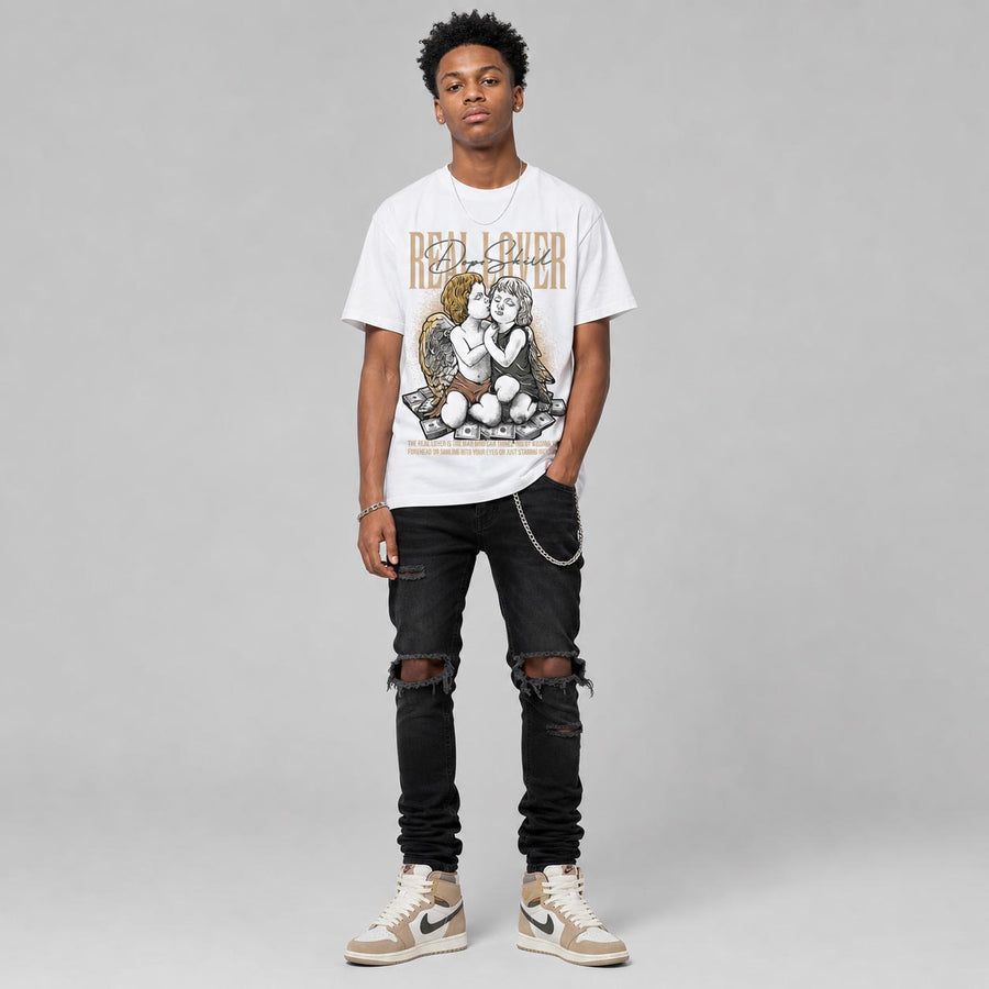 Shop Jacket 1s DopeSkill T-Shirt Real Lover Graphic