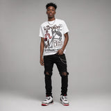 World’s Best Dad 3s DopeSkill T-Shirt Broken Bones Graphic