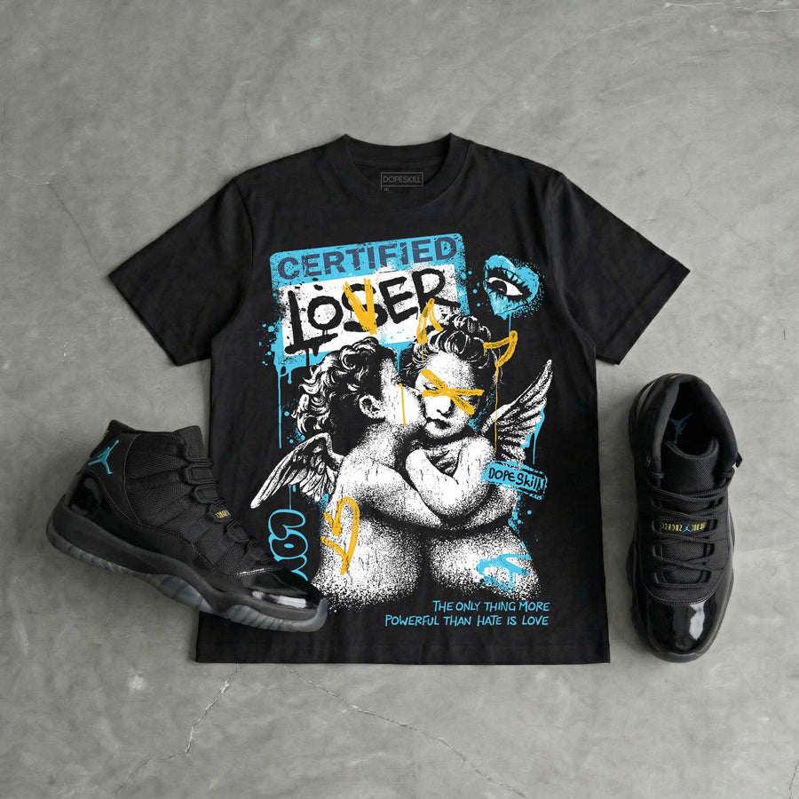Gamma 11s DopeSkill T-Shirt Certified Lover Graphic