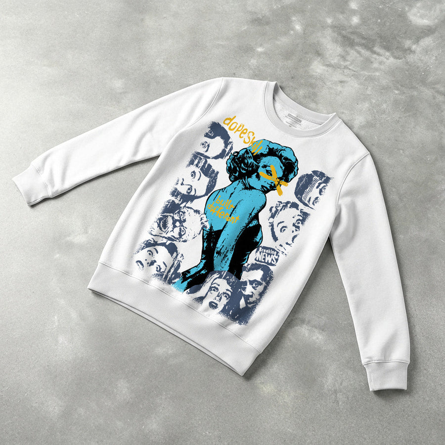 Gamma 11s DopeSkill Sweatshirt Built Different Graphic
