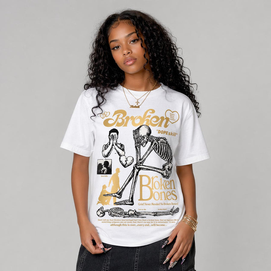 “Mother’s Day” 11s DopeSkill T-Shirt Broken Bones Graphic