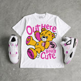 Comic 4s DopeSkill T-Shirt Out Here Being Cute Graphic