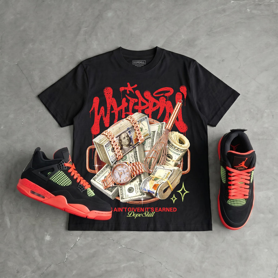 “Infrared 23” 4s DopeSkill T-Shirt Whippin Graphic