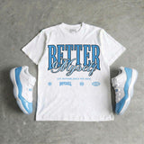 UNC 11s DopeSkill T-Shirt Better Myself Graphic