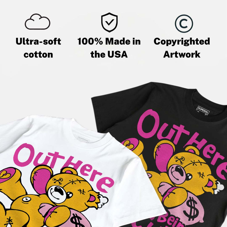Comic 4s DopeSkill T-Shirt Out Here Being Cute Graphic