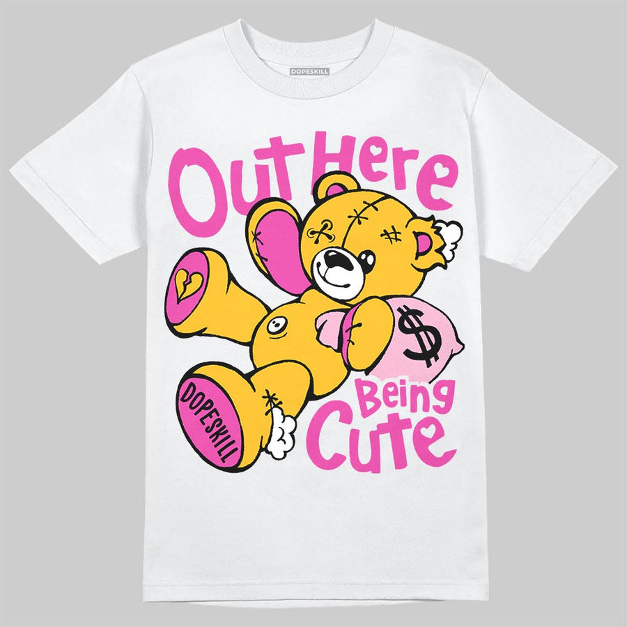 Comic 4s DopeSkill T-Shirt Out Here Being Cute Graphic