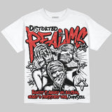 Reverse Infrared 6s Oversize Print 'Distorted Realms' DopeSkill Graphic T-shirt