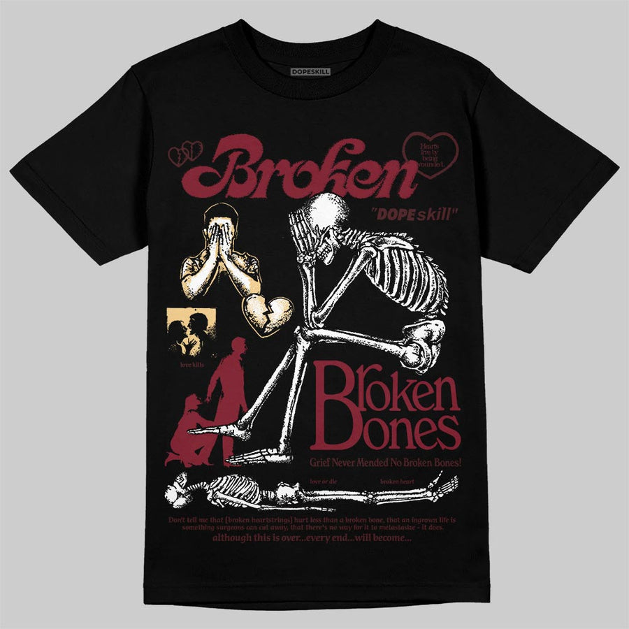 “Bin 23” 3s DopeSkill T-Shirt Broken Bones Graphic