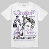 Hydrangeas 10s DopeSkill T-Shirt Broken Bones Graphic