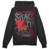 Grey Collection DopeSkill Hoodie Sweatshirt Speak It Graphic