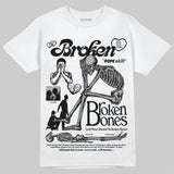 “Cap And Gown” 6s DopeSkill T-Shirt Broken Bones Graphic