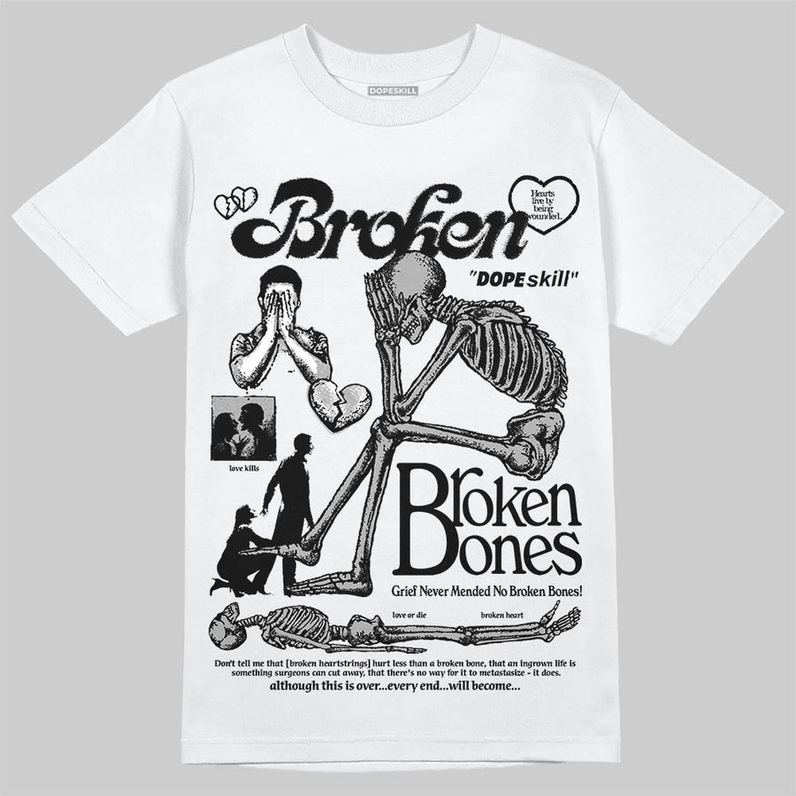 “Cap And Gown” 6s DopeSkill T-Shirt Broken Bones Graphic