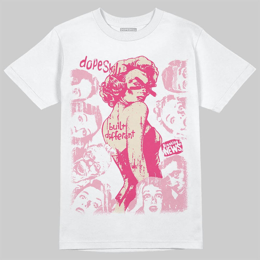 Iced Carmine 4s DopeSkill T-Shirt Built Different Graphic