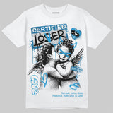 Military Blue 4s DopeSkill T-Shirt Certified Lover Graphic