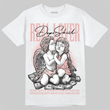 Leather Curb Glitter Pale Pink DopeSkill T-Shirt Real Lover Graphic