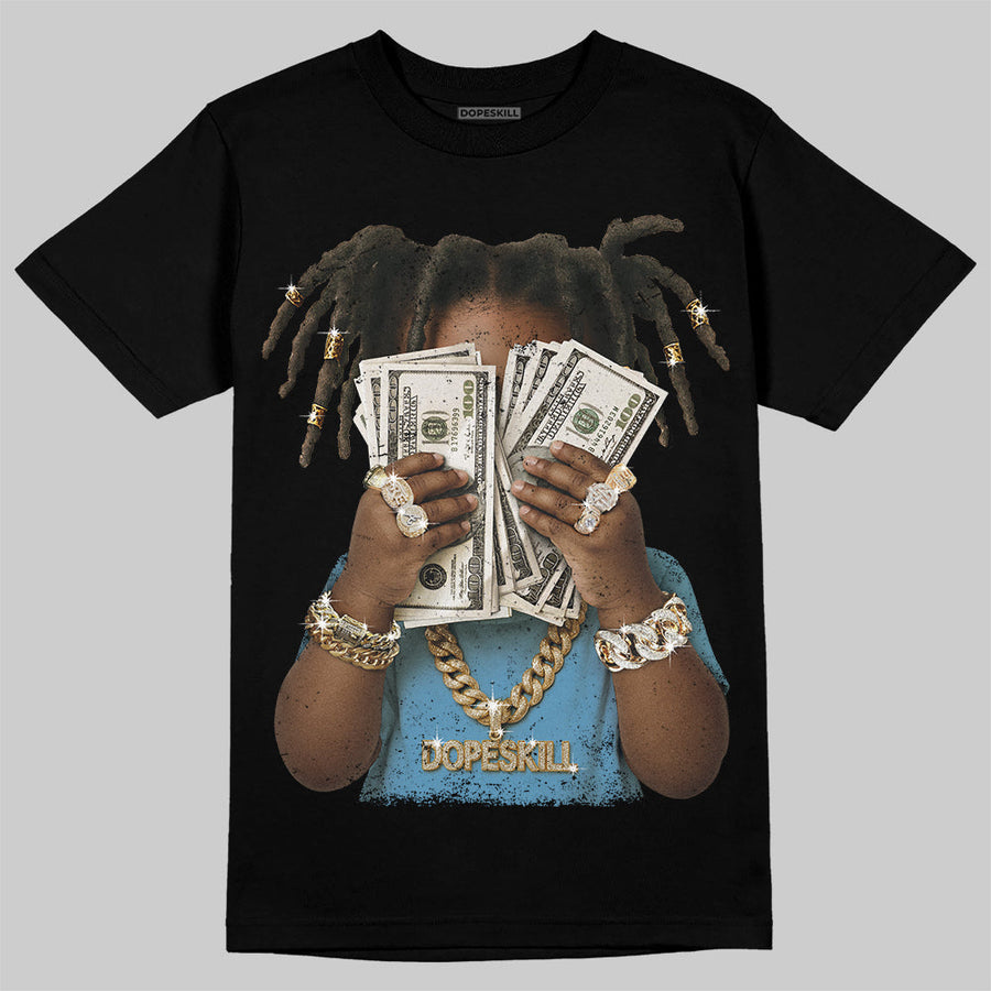 University Blue 14s DopeSkill T-Shirt Rich Youth Graphic