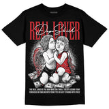 Red Taxi 12s DopeSkill T-Shirt Real Lover Graphic