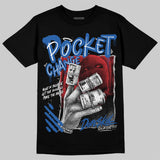 “True Blue” 3s DopeSkill T-Shirt Pocket Change Graphic