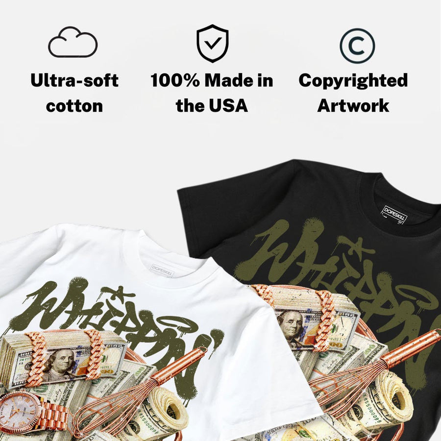 Olive 5s DopeSkill T-Shirt Whippin Graphic