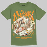 Olive 5s DopeSkill T-Shirt Whippin Graphic