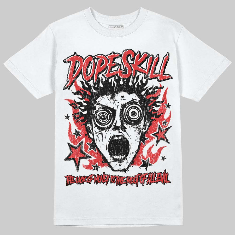 AJ 13 Chicago True Red Cherry DopeSkill T-Shirt Root of Evil Graphic