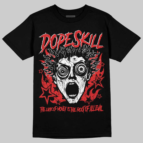 AJ 13 Chicago True Red Cherry DopeSkill T-Shirt Root of Evil Graphic