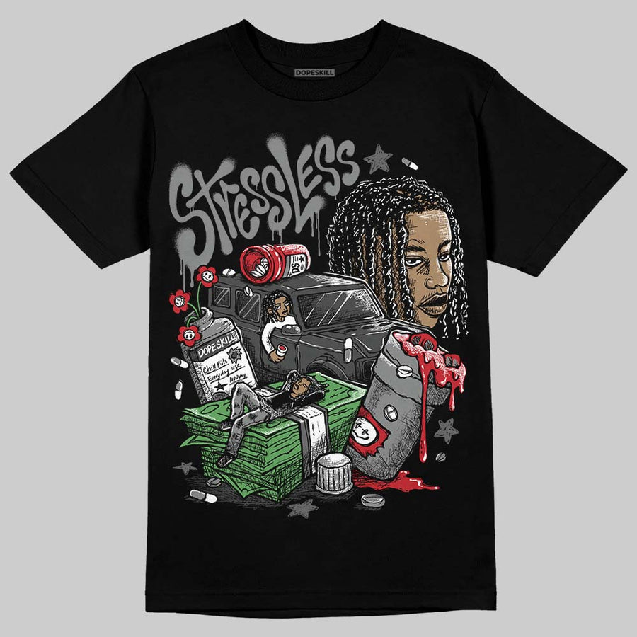 Black Cat 4s DopeSkill T-Shirt Stressless Graphic