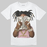 Medium Soft Pink 4s DopeSkill T-Shirt Rich Youth Graphic