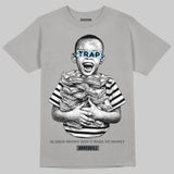 Wolf Grey 5s DopeSkill T-Shirt Scared Money Don't Make No Money Graphic