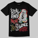 Mexico 'El Vuelo' 3s DopeSkill T-Shirt Real Ones Move In Silence Graphic